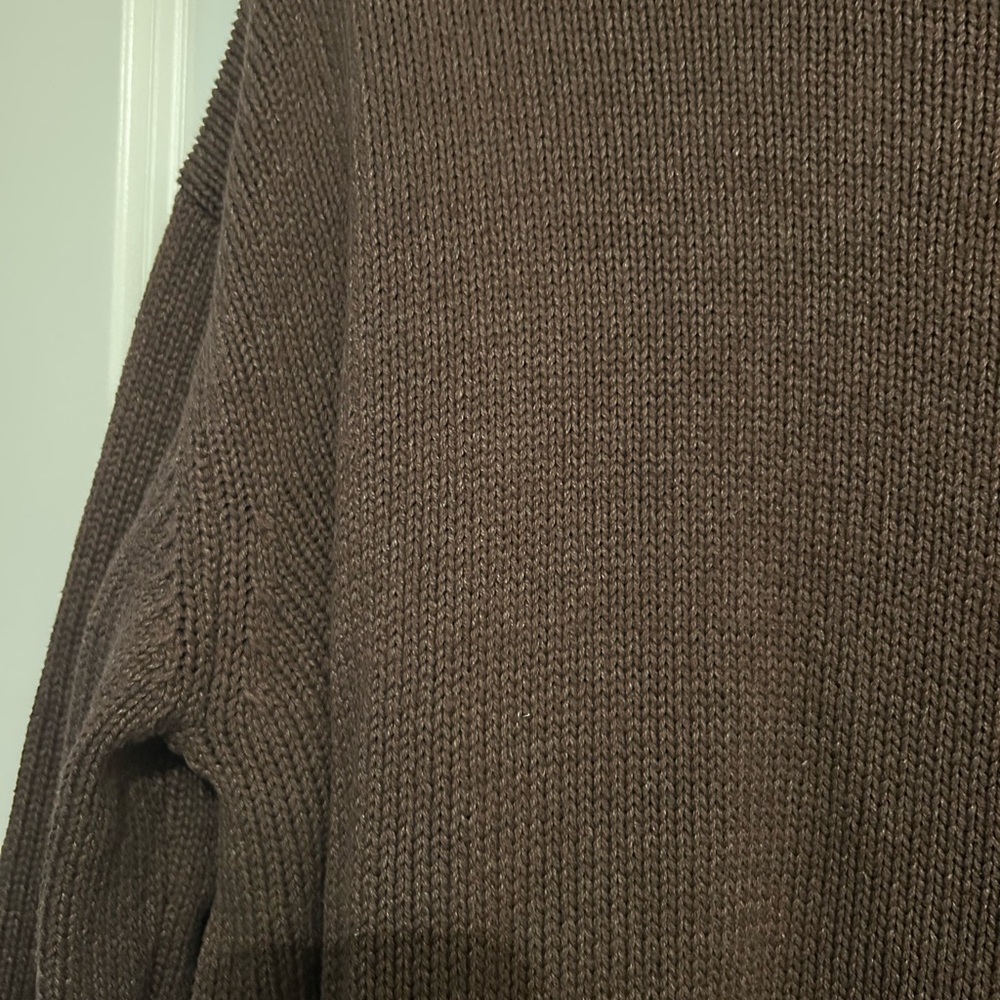 American Eagle Outfitters Brown Crewneck Sweater - Picture 3 of 4